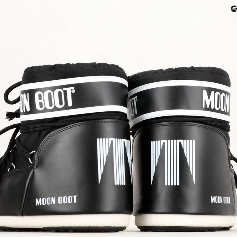 Moteriški sniego batai Moon Boot Icon Low Nylon black 10