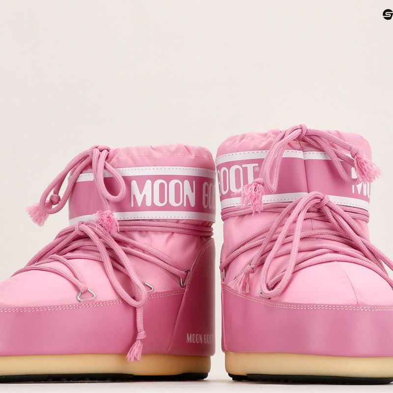 Moteriški sniego batai Moon Boot Icon Low Nylon pink 10