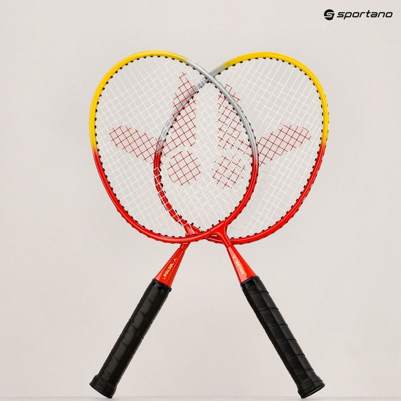 Vaikiškas badmintono rinkinys VICFUN Mini Badminton red/yellow 11