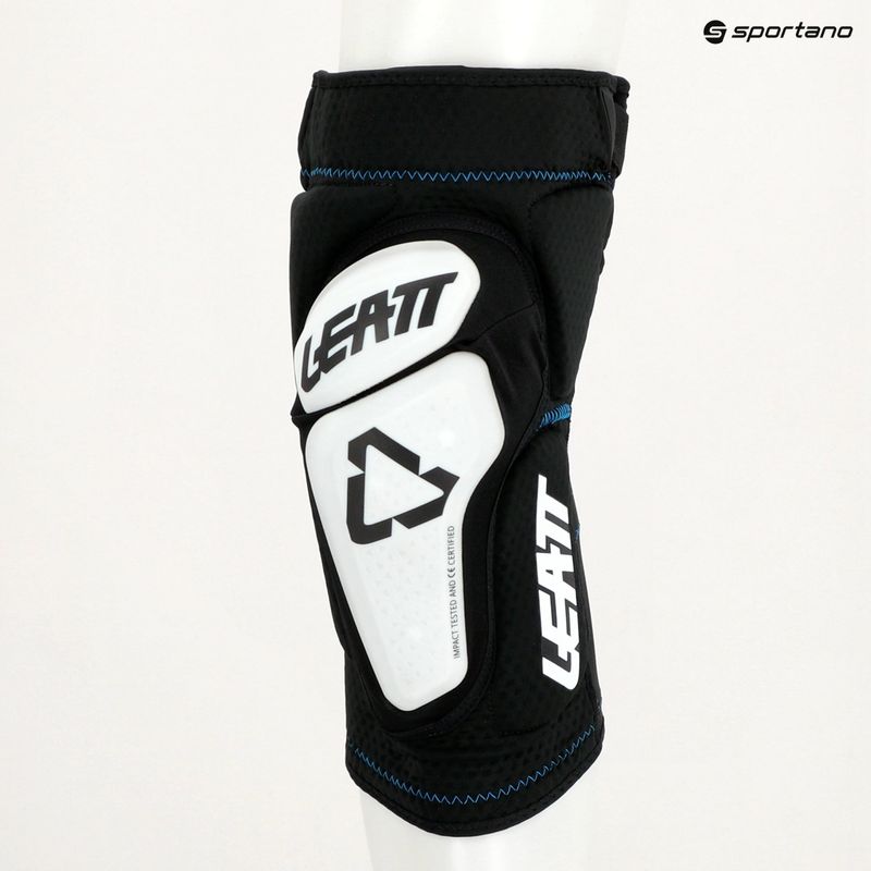 Leatt 3DF 6.0 dviračių kelių apsaugos juoda ir balta 5018400490 5