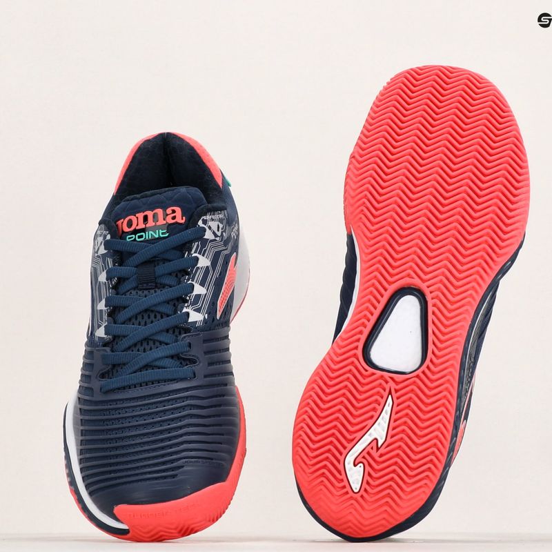 Vyriški teniso bateliai Joma Point P navy/red 8