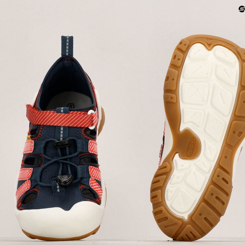 Vaikiški žygio sandalai KEEN Knotch Creek navy/stripes 14