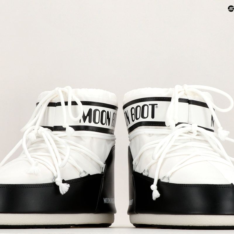Moteriški sniego batai Moon Boot Icon Low Nylon white 9