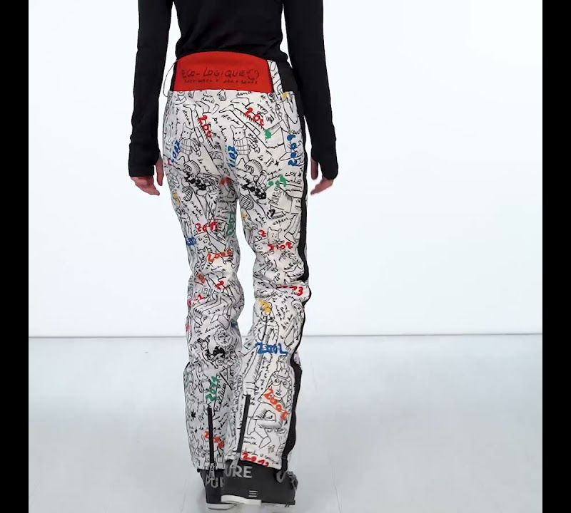 Moteriškos slidinėjimo kelnės Rossignol Eco-Logic White 10