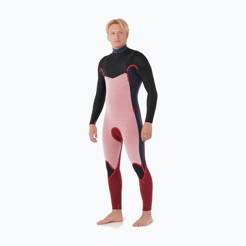 Vyriškas hidrokostiumas Rip Curl Dawn Patrol 3/2mm Chest Zip electric cobalt 6