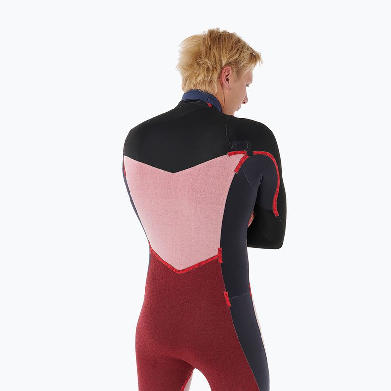 Vyriškas hidrokostiumas Rip Curl Dawn Patrol 3/2mm Chest Zip electric cobalt 9
