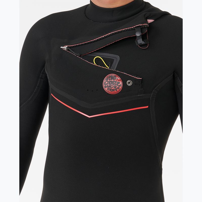 Vyriškas hidrokostiumas Rip Curl F-Bomb Fusion 4/3 mm Chest Zip black 5