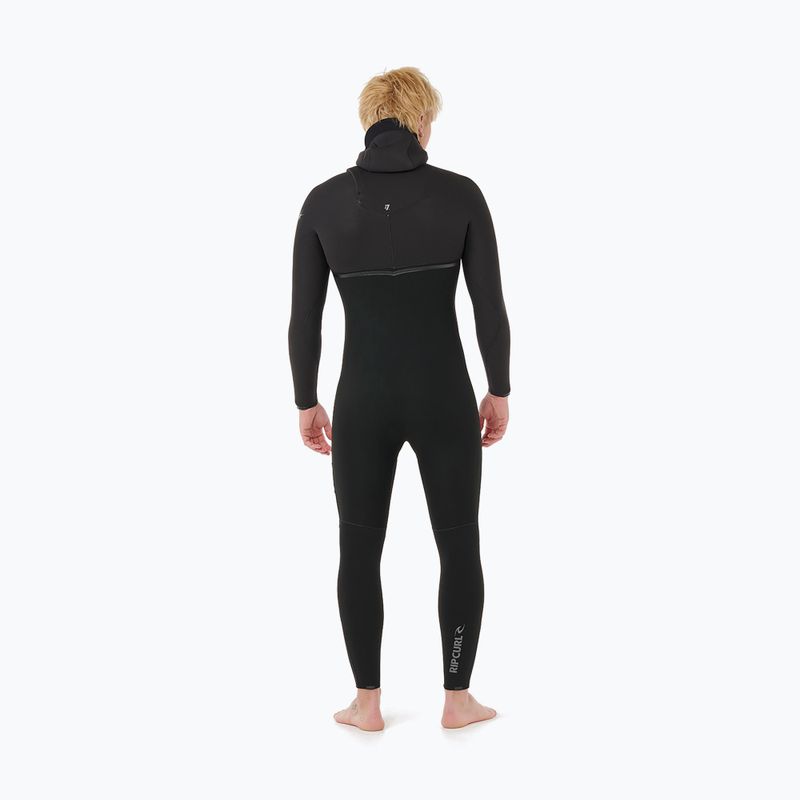 Vyriškas plaukimo kostiumas Rip Curl E-Bomb Zf Hood 5/4 mm black 3
