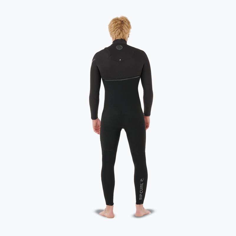 Vyriškas plaukimo hidrokostiumas Rip Curl E-Bomb 4/3 mm Zip Free black 2