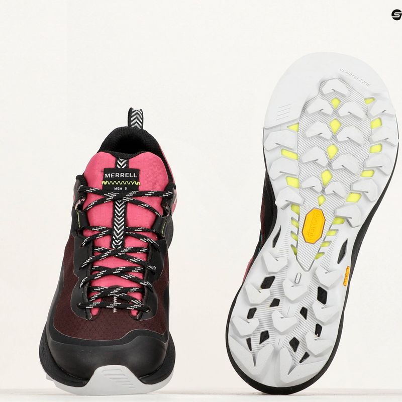 Moteriški žygio batai Merrell Mqm 3 GTX fuchsia/burundy 9