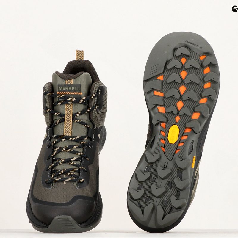 Vyriški žygio batai Merrell Mqm 3 Mid GTX olive 8