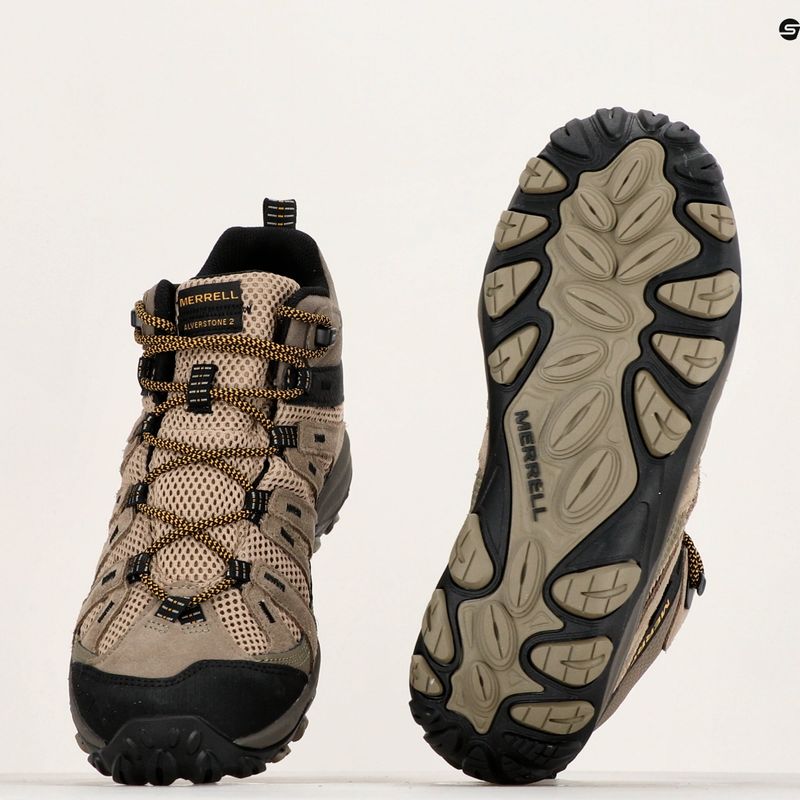 Vyriški žygio batai Merrell Alverstone 2 Mid GTX pecan 8