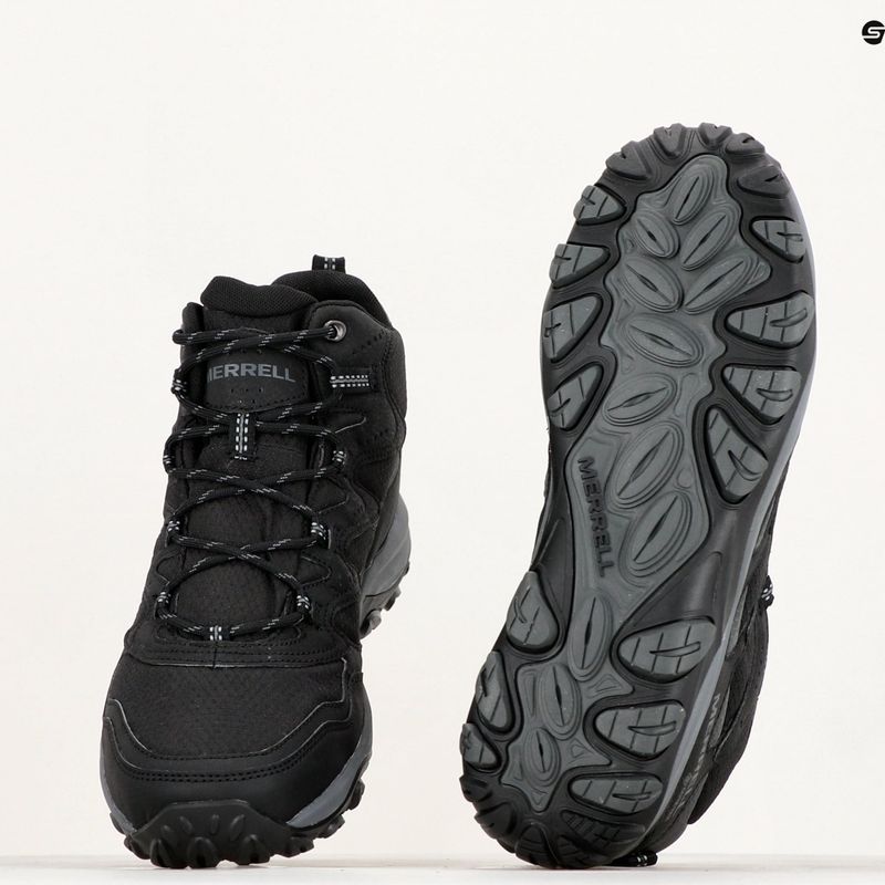 Vyriški žygio batai Merrell West Rim Sport Mid GTX black 8