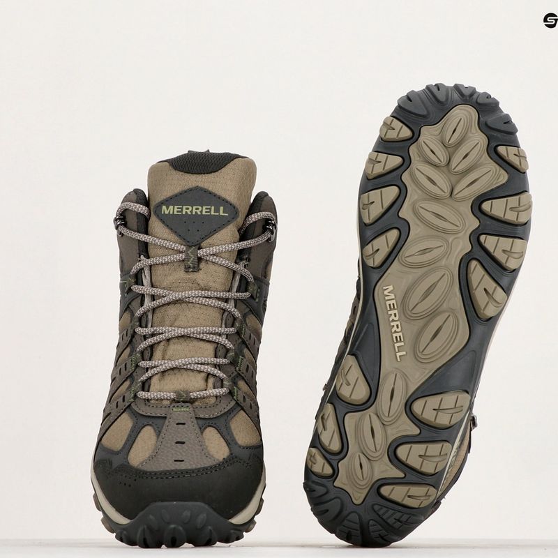 Vyriški žygio batai Merrell Accentor 3 Sport Mid GTX boulder 9