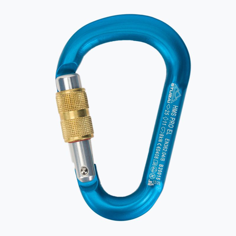 Stubai Hms Pro Easylock karabinas mėlynas 2