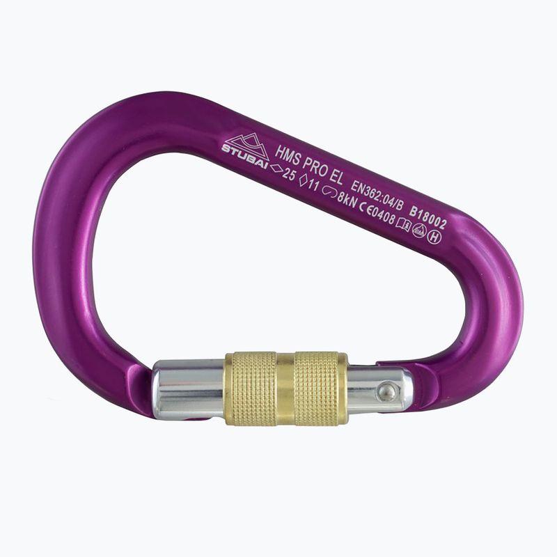 STUBAI Hms Pro Easylock karabinas rožinės spalvos 977781VI