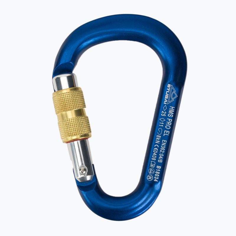 STUBAI Hms Pro Easylock karabinas mėlynas 977781B 2