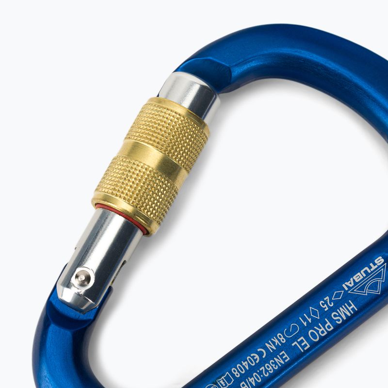 STUBAI Hms Pro Easylock karabinas mėlynas 977781B 3