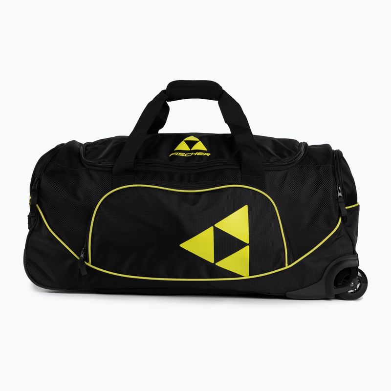 Fischer Team Sportduffel 100 l kelioninis krepšys juoda/geltona