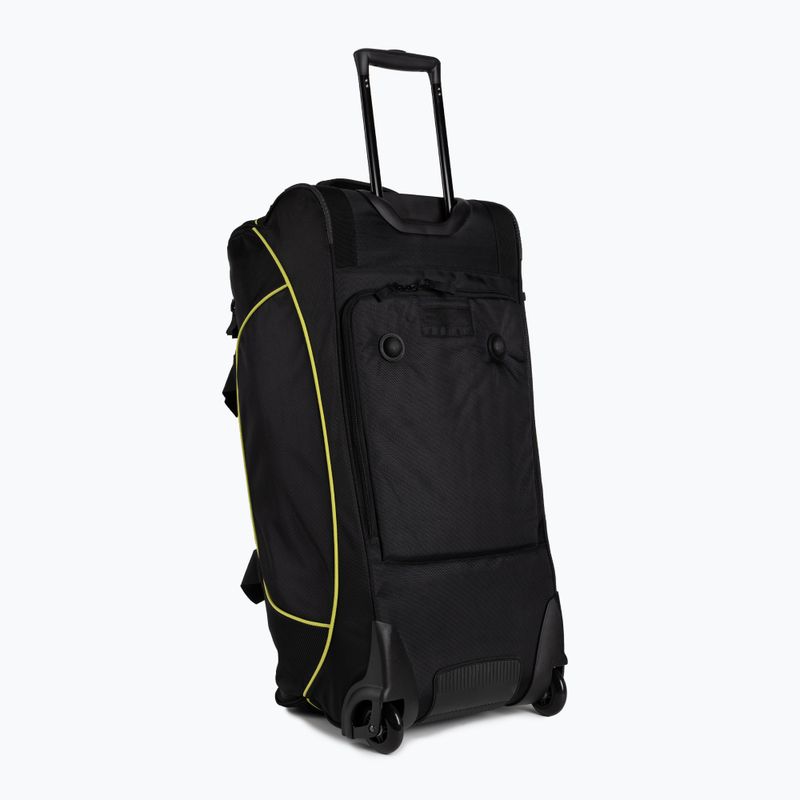 Fischer Team Sportduffel 100 l kelioninis krepšys juoda/geltona 3
