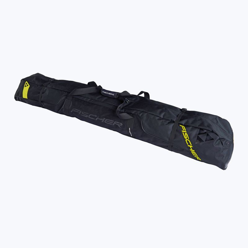 Slidinėjimo krepšys Fischer Skicase 1 Pair Alpine Race Performance black/yellow