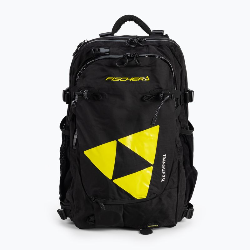 Fischer kuprinė Transalp 35 l black/yellow slidinėjimo kuprinė