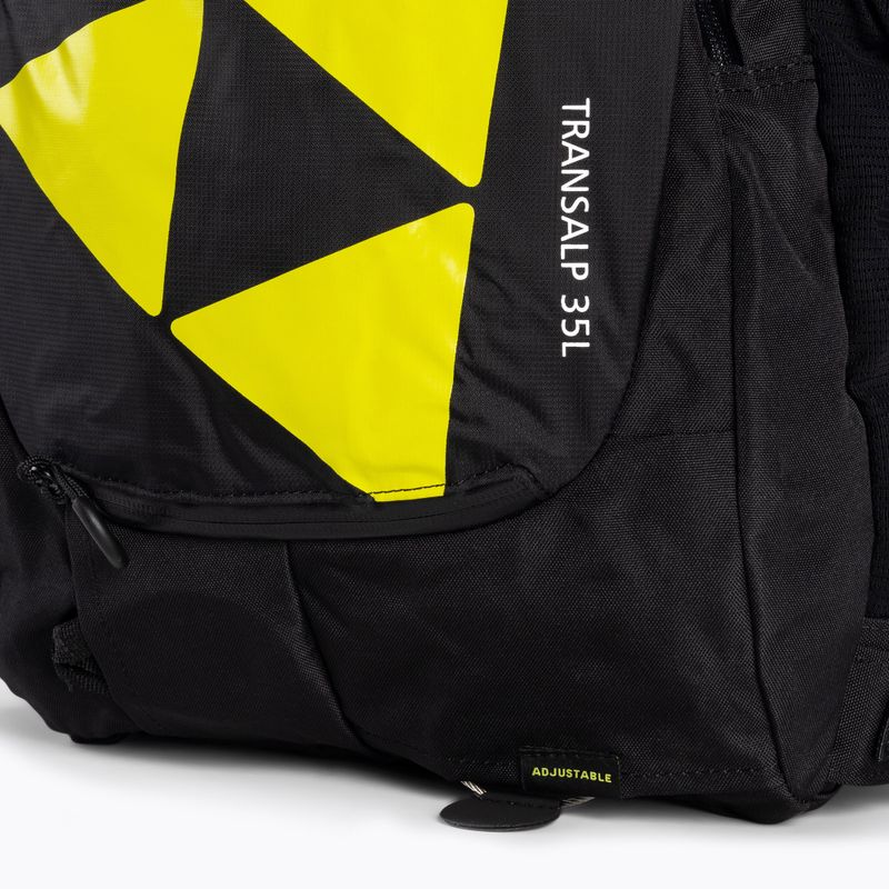 Fischer kuprinė Transalp 35 l black/yellow slidinėjimo kuprinė 5