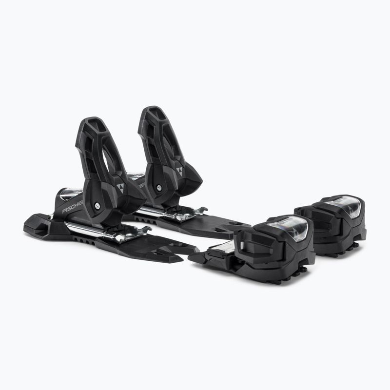 Slidinėjimo diržai Fischer Attack 11 MN W/O Brake [A] solid black/black