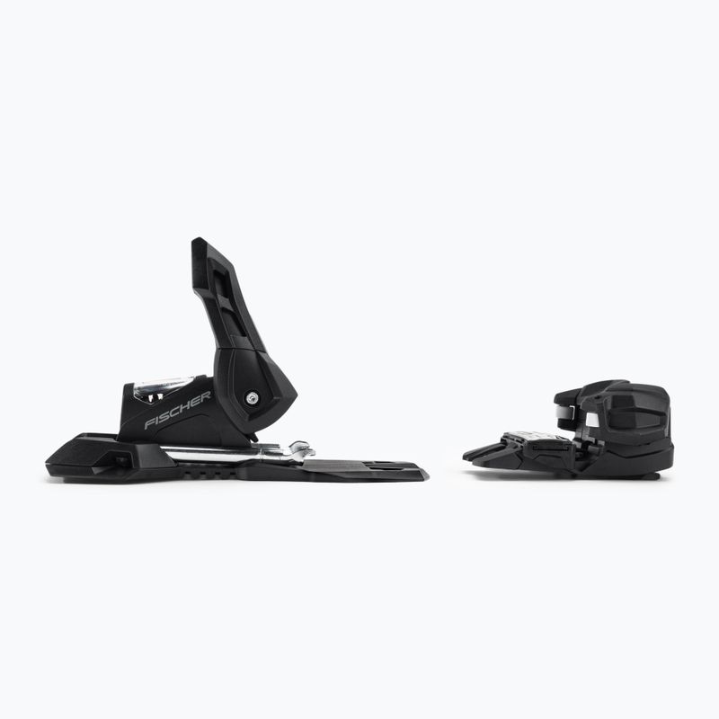 Slidinėjimo diržai Fischer Attack 11 MN W/O Brake [A] solid black/black 2
