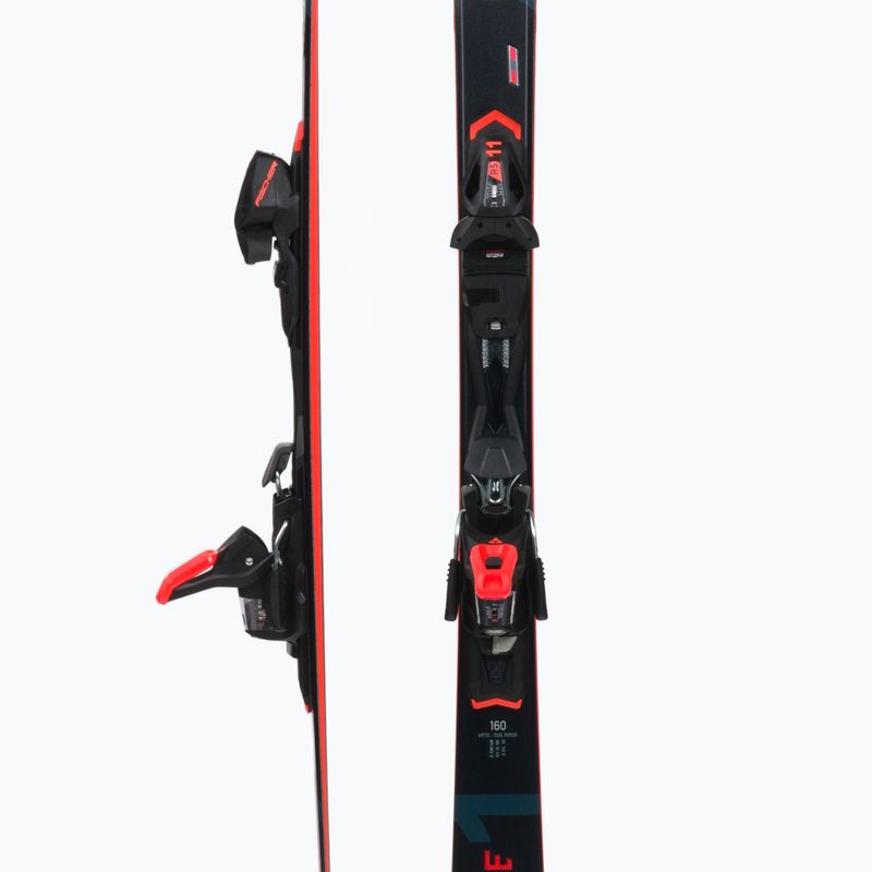 Kalnų slidės Fischer RC ONE F18 AR + RS 11 PR juoda/raudona 5
