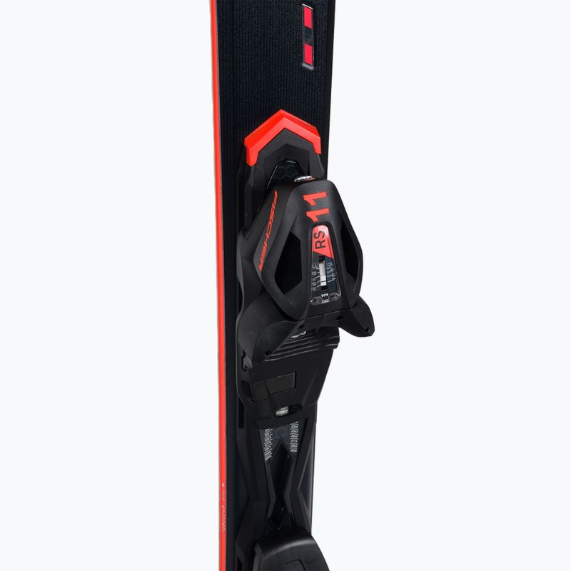 Kalnų slidės Fischer RC ONE F18 AR + RS 11 PR juoda/raudona 7