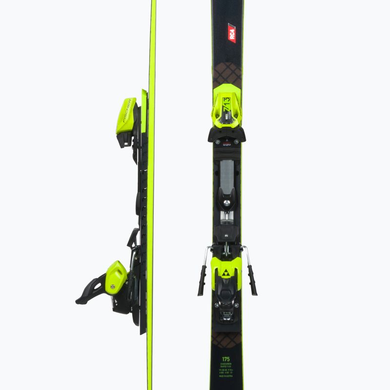 Kalnų slidės Fischer RC4 WC RC PRO M/O + RC4 Z13 FF juoda/geltona 5