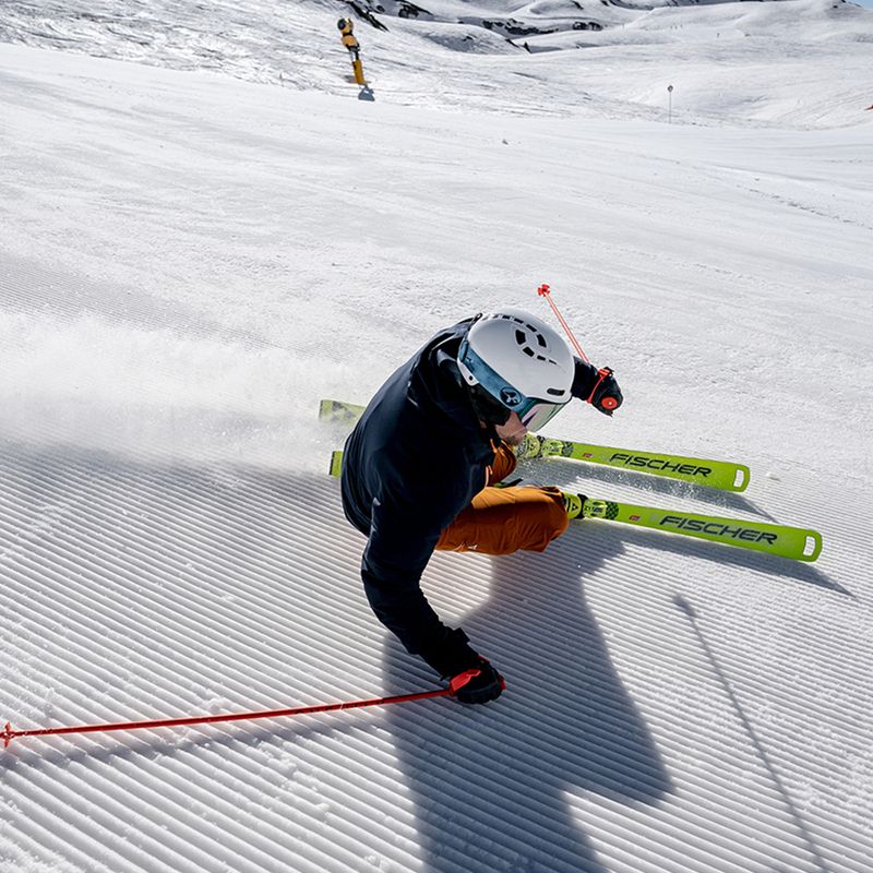 Kalnų slidės Fischer RC4 WC CT M/O + RC4 Z13 FF geltonos 10