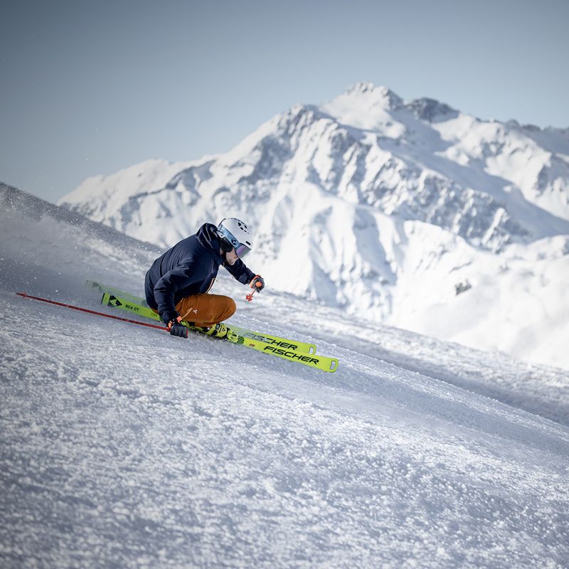 Kalnų slidės Fischer RC4 WC CT M/O + RC4 Z13 FF geltonos 11