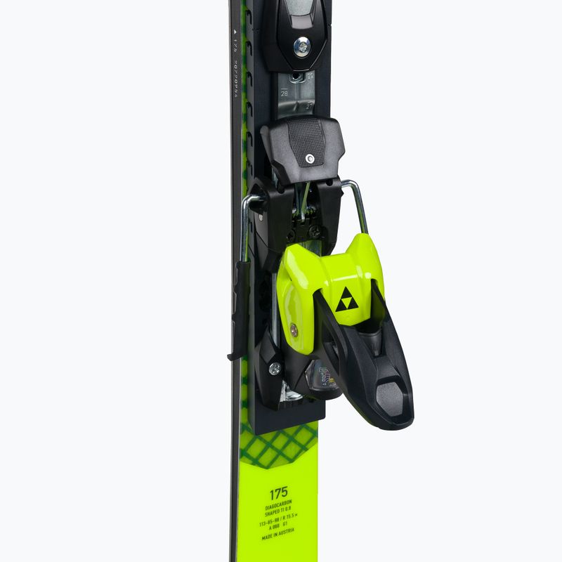 Kalnų slidės Fischer RC4 WC CT M/O + RC4 Z13 FF geltonos 7