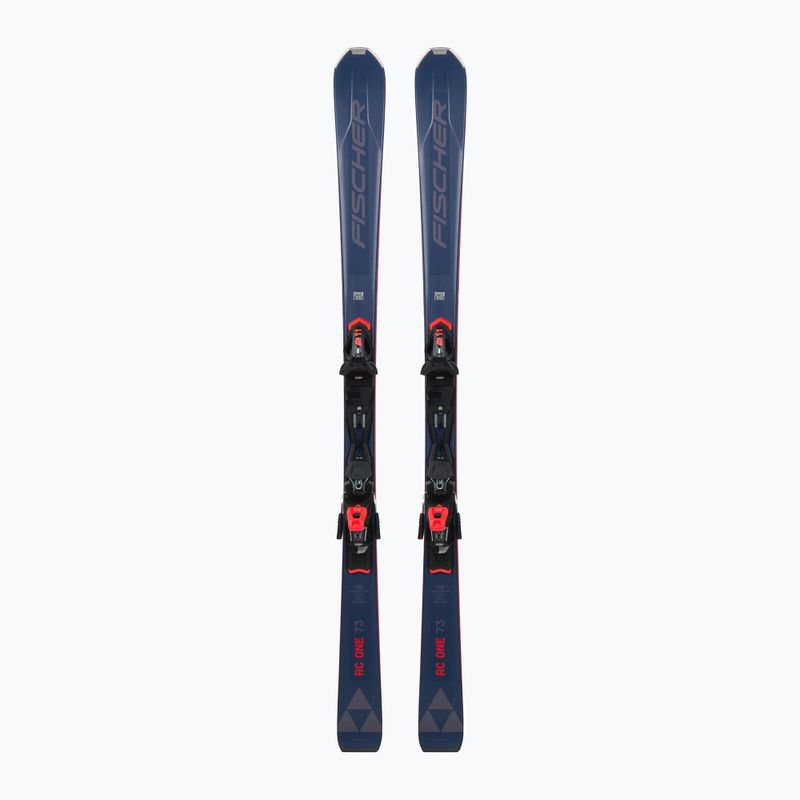 Kalnų slidės Fischer RC ONE 73 AR + RS 11 PR navy/red