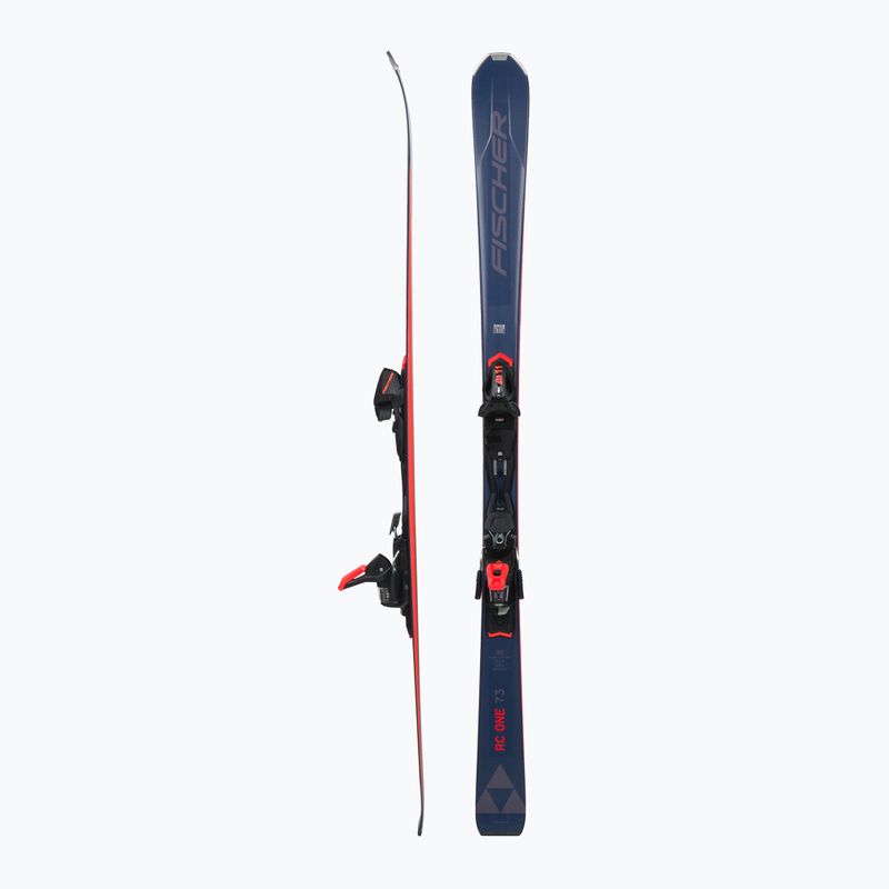 Kalnų slidės Fischer RC ONE 73 AR + RS 11 PR navy/red 2