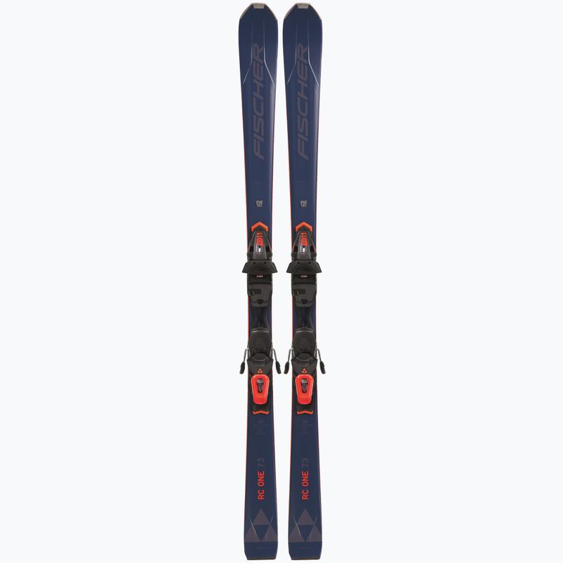 Kalnų slidės Fischer RC ONE 73 AR + RS 11 PR navy/red 10