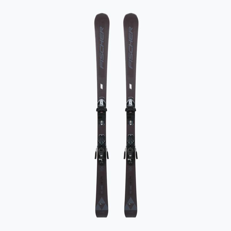 Moteriškos kalnų slidės Fischer RC ONE LITE 68 SLR + RS9 SLR black