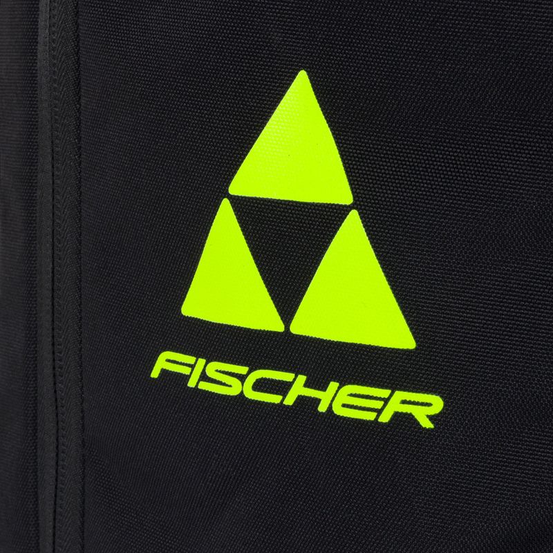 Fischer kuprinė Race 55 l black/grey/yellow slidinėjimo kuprinė 11