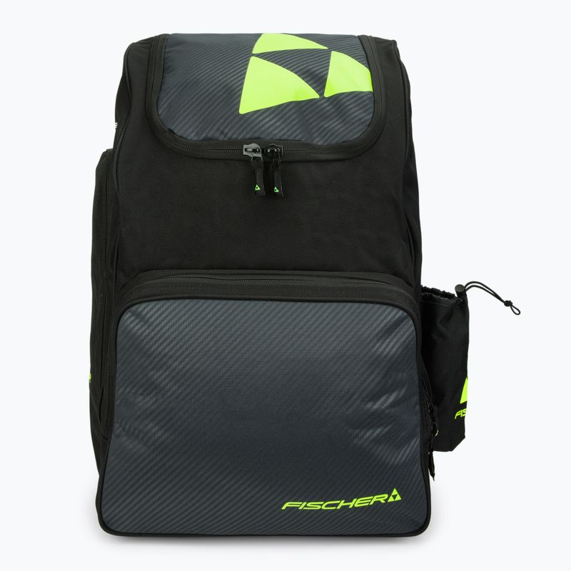 Fischer kuprinė Race 70 l black/grey/yellow slidinėjimo kuprinė