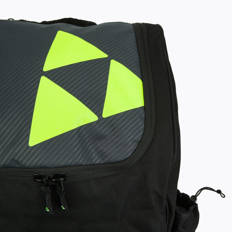 Fischer kuprinė Race 70 l black/grey/yellow slidinėjimo kuprinė 4