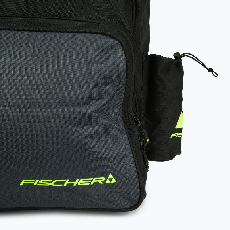 Fischer kuprinė Race 70 l black/grey/yellow slidinėjimo kuprinė 5