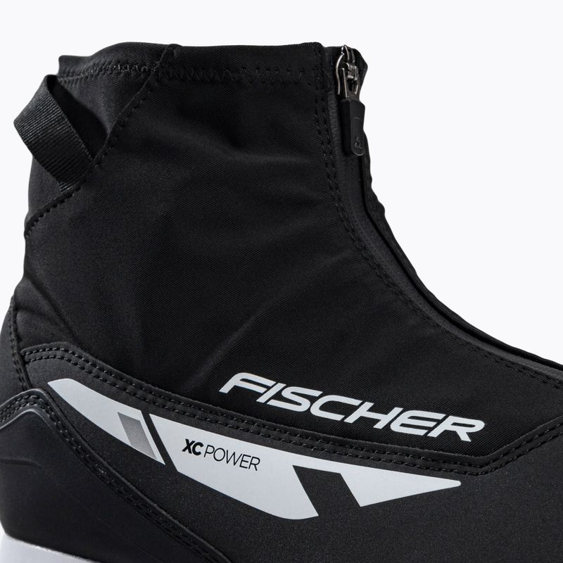 Fischer XC Power juodi/balti bėgimo slidėmis batai 8