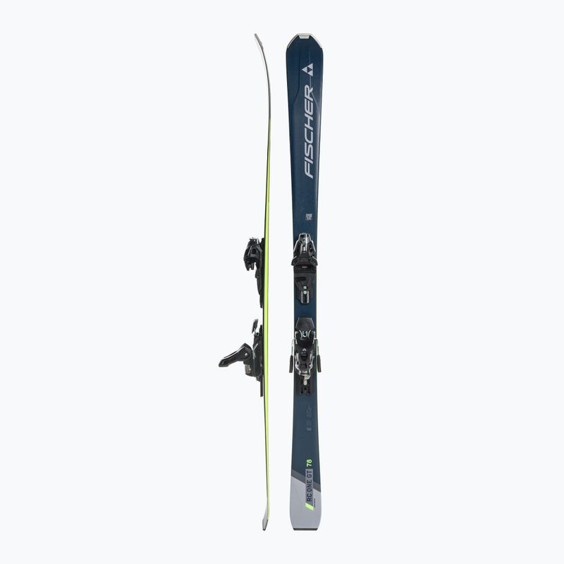 Fischer V RC One 78 GT TPR + RSW 10 PR kalnų slidės 2