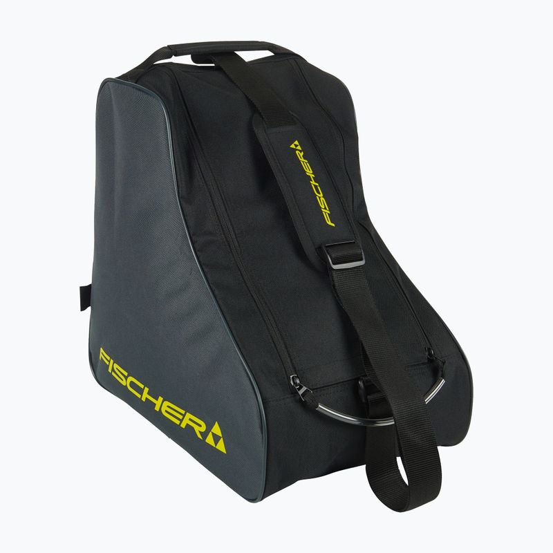 Krepšys slidinėjimo batams Fischer Bootbag Nordic Eco 38 l black/grey/yellow