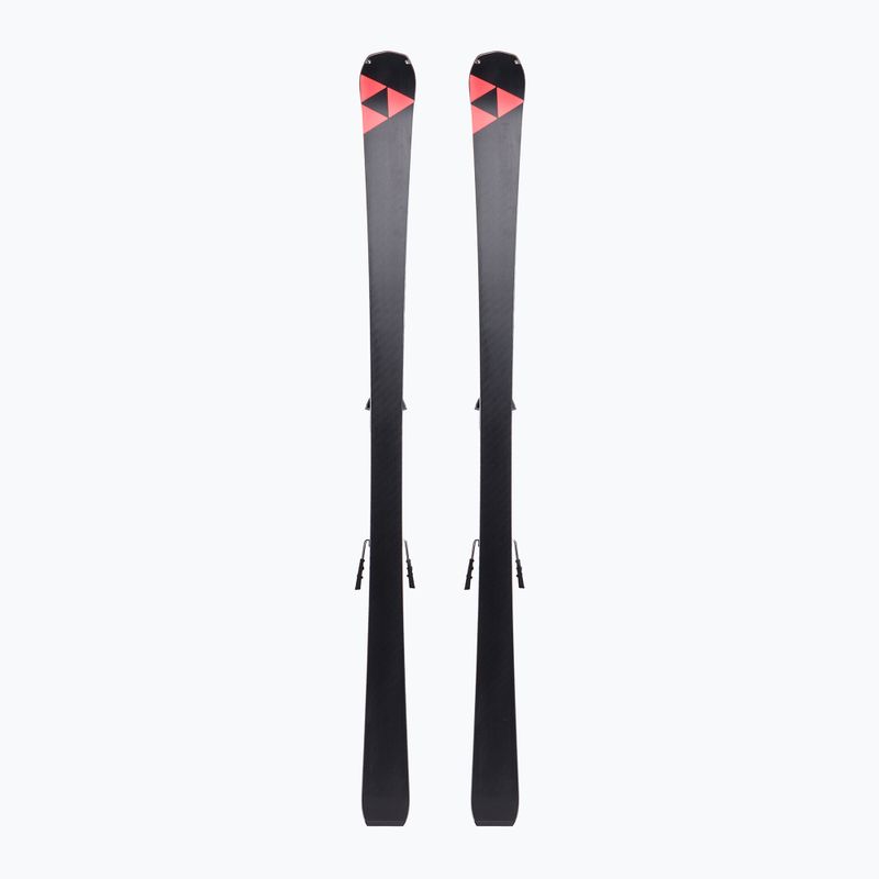 Kalnų slidės Fischer The Curv DTX MT + RSX Z12 PR juoda/raudona 3