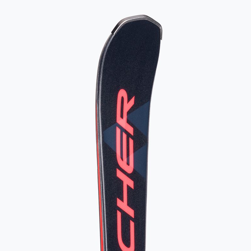 Kalnų slidės Fischer The Curv DTX MT + RSX Z12 PR juoda/raudona 8