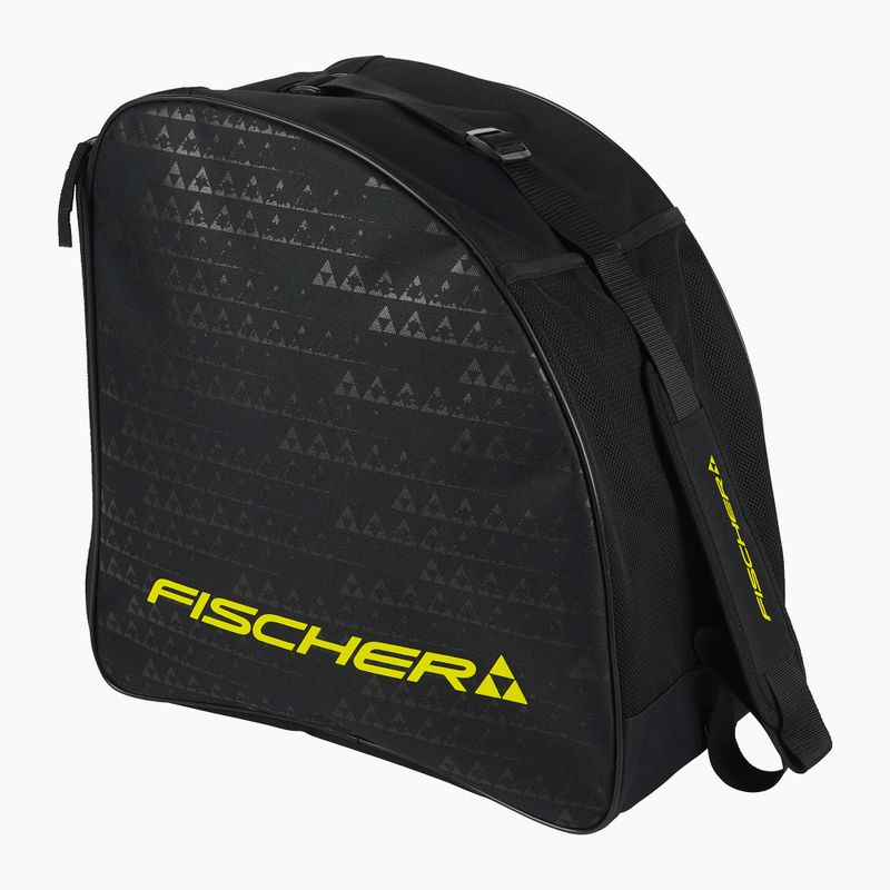 Slidinėjimo batų krepšys Fischer Skibootbag Alpine Eco 39 l black/yellow