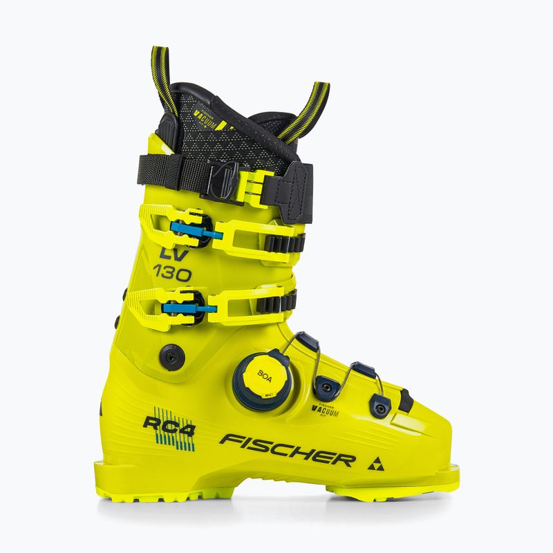 Vyriški slidinėjimo batai Fischer RC4 130 LV VAC BOA yellow 2
